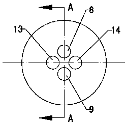 Integrated optical fiber probe for measuring dynamic light scattering particles and detection method