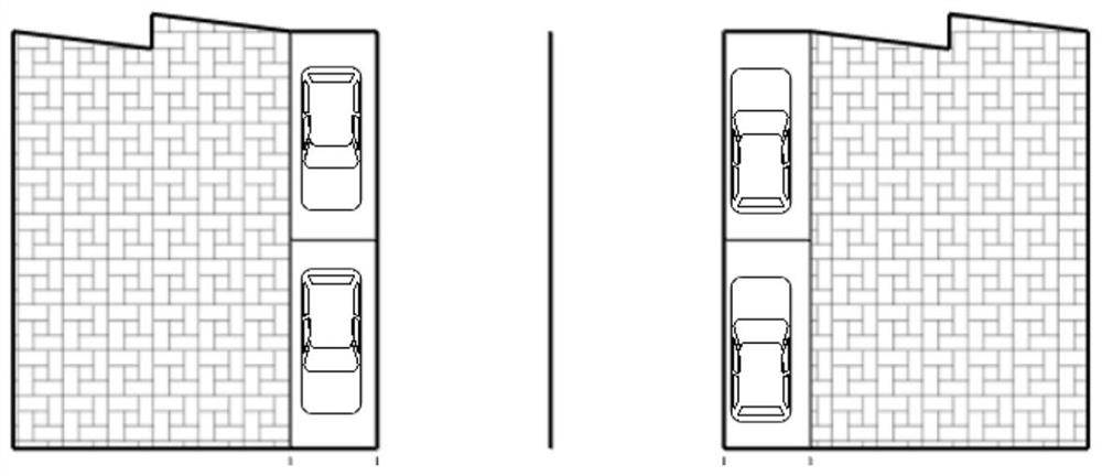 Low-carbon configuration optimization method for typical on-road parking spaces