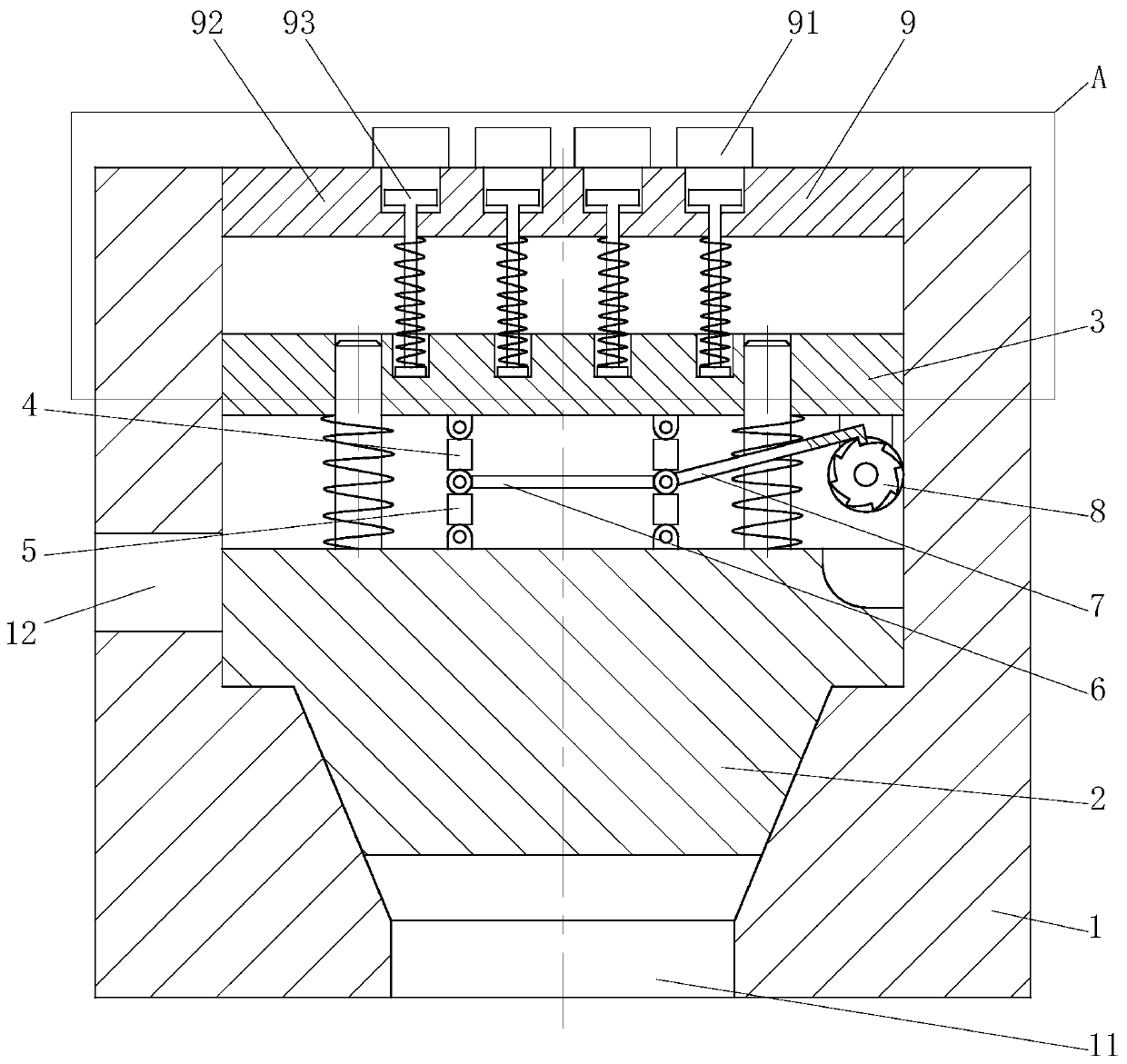 A high-efficiency relief valve