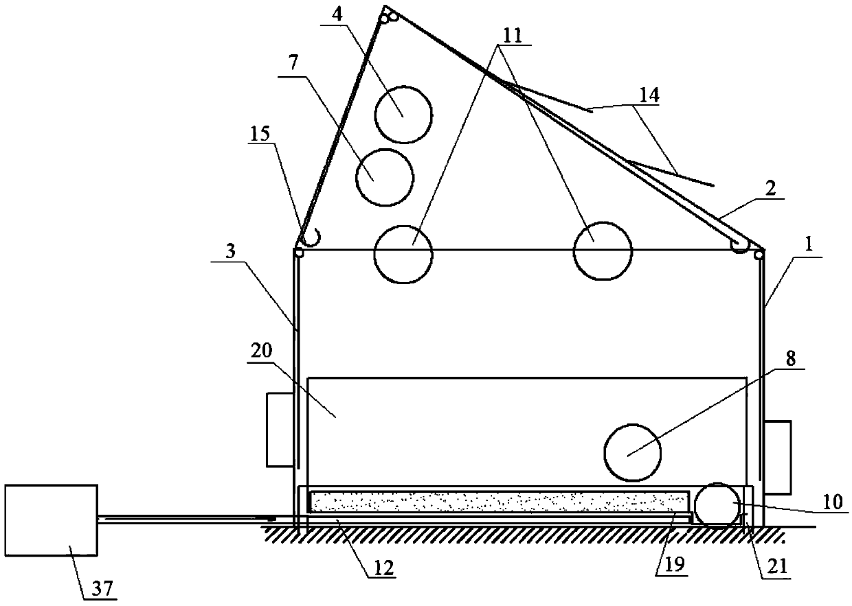 System for drying sludge by virtue of diversified heat energy