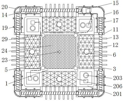 A kind of river treatment equipment for black and odorous water body