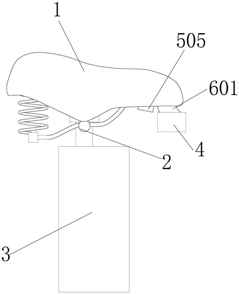 A kind of antifreeze car seat of shared electric vehicle