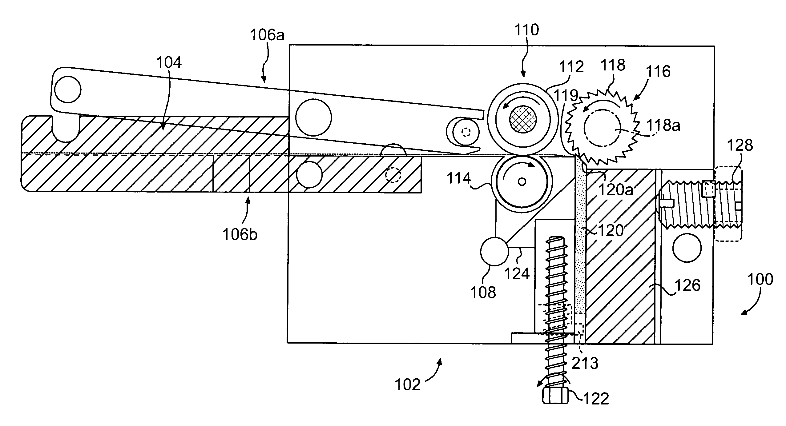 Self-healing cutting apparatus and other self-healing machinery