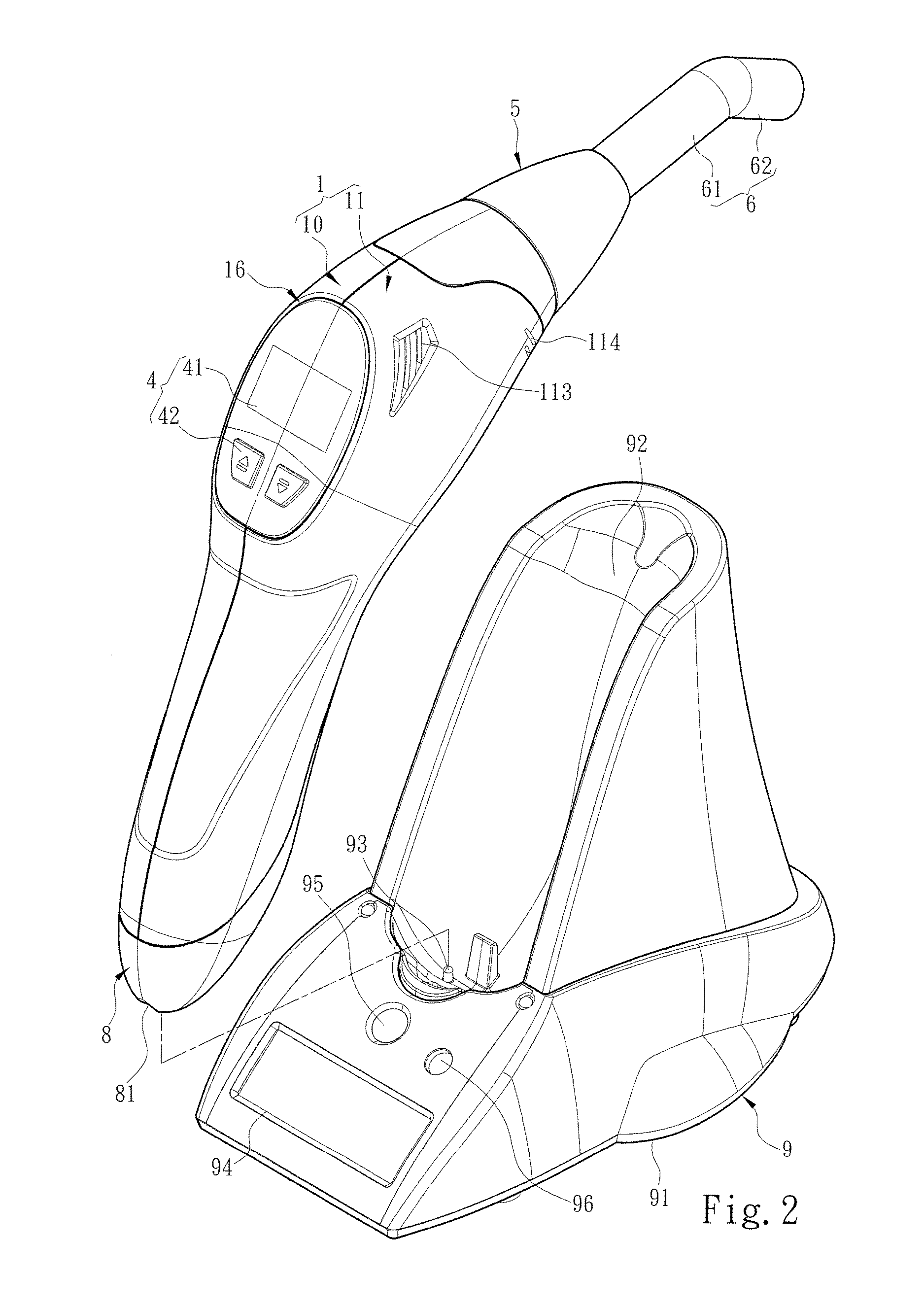 Dental light curing device