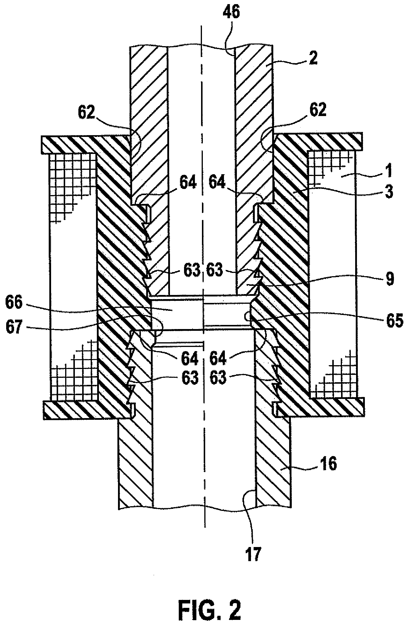 Electromagnetically operatable valve