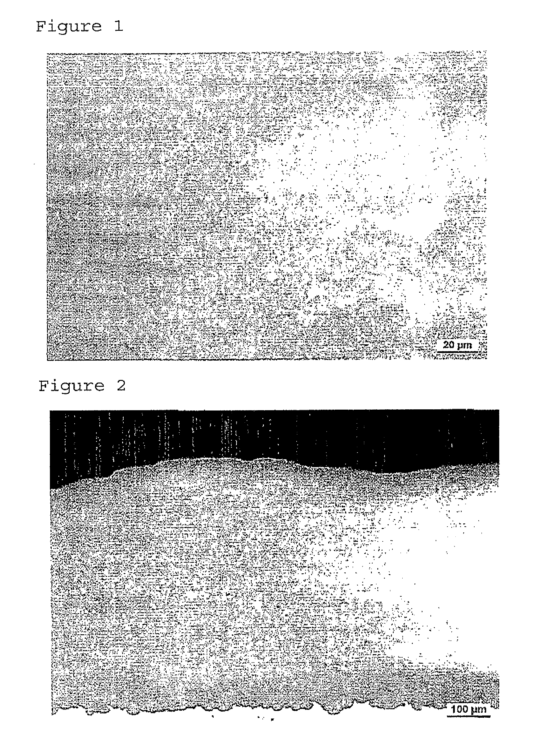 Coating process for manufacture or reprocessing of sputter targets and x-ray anodes