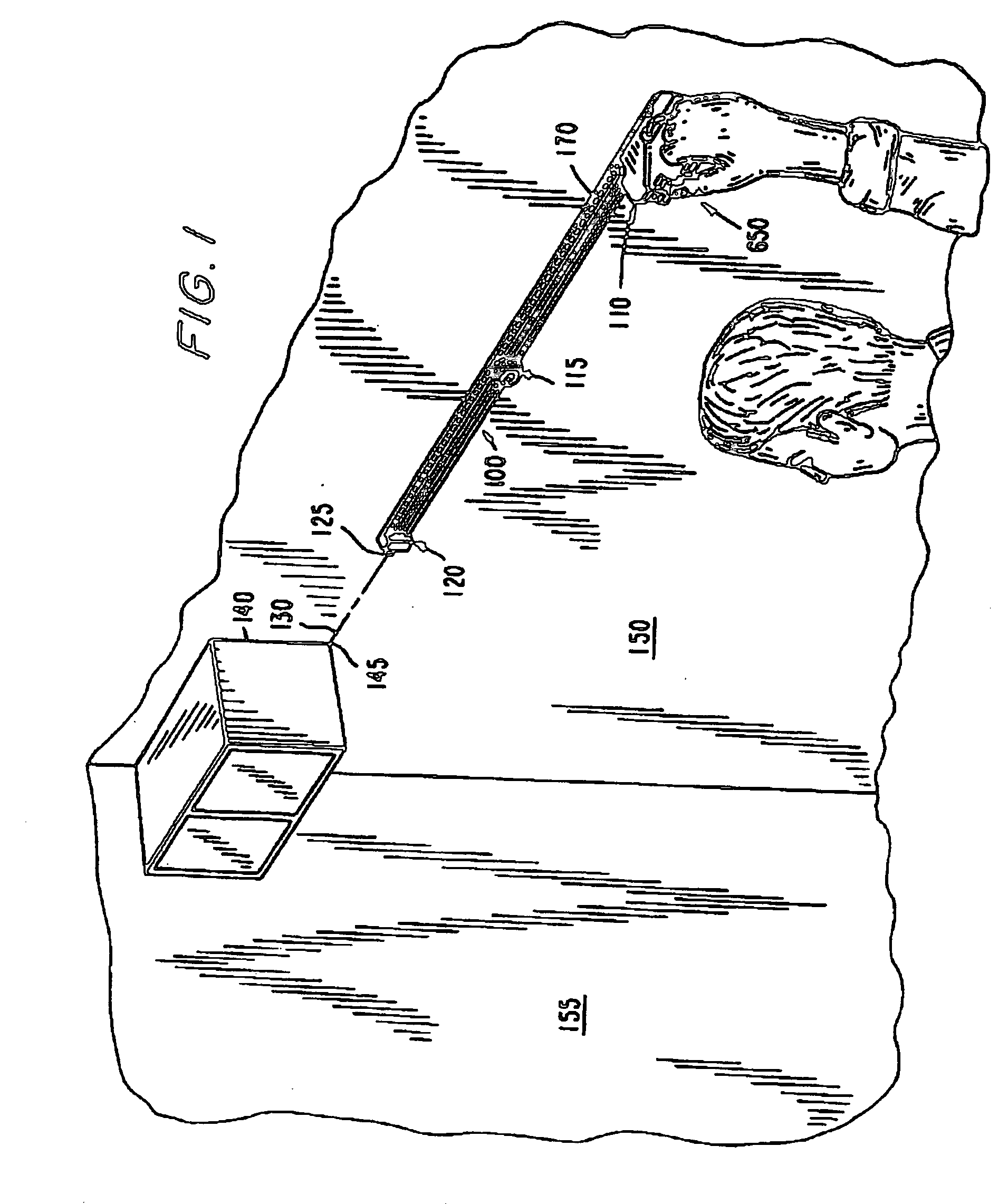 Line-marking device with positioning devices and trigger activator