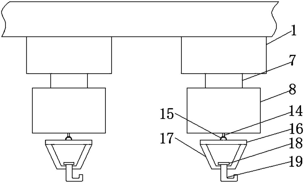 Special conveyor for garment making production line