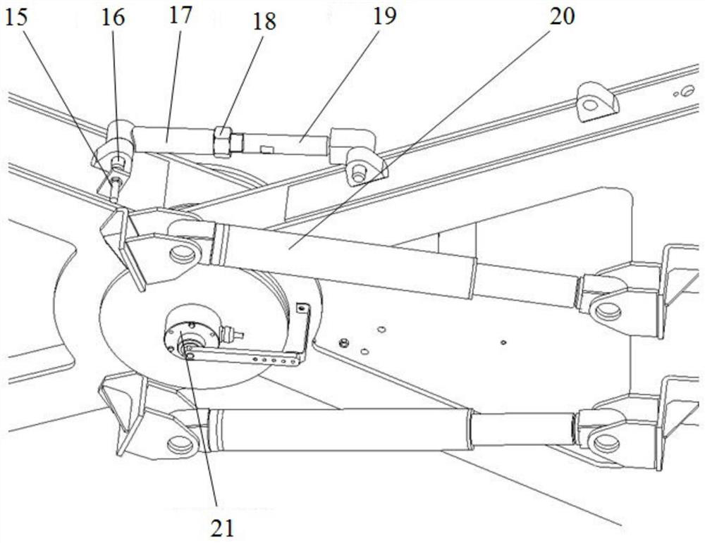 Multi-mode composite steering chassis and engineering machinery vehicle