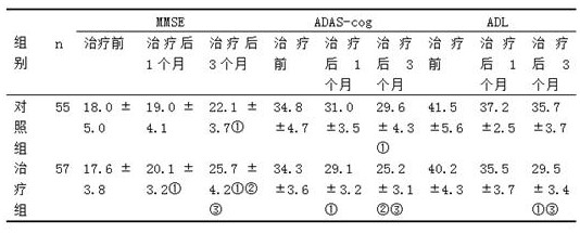 Traditional Chinese medicine composition for treating Alzheimer's disease and preparation method thereof