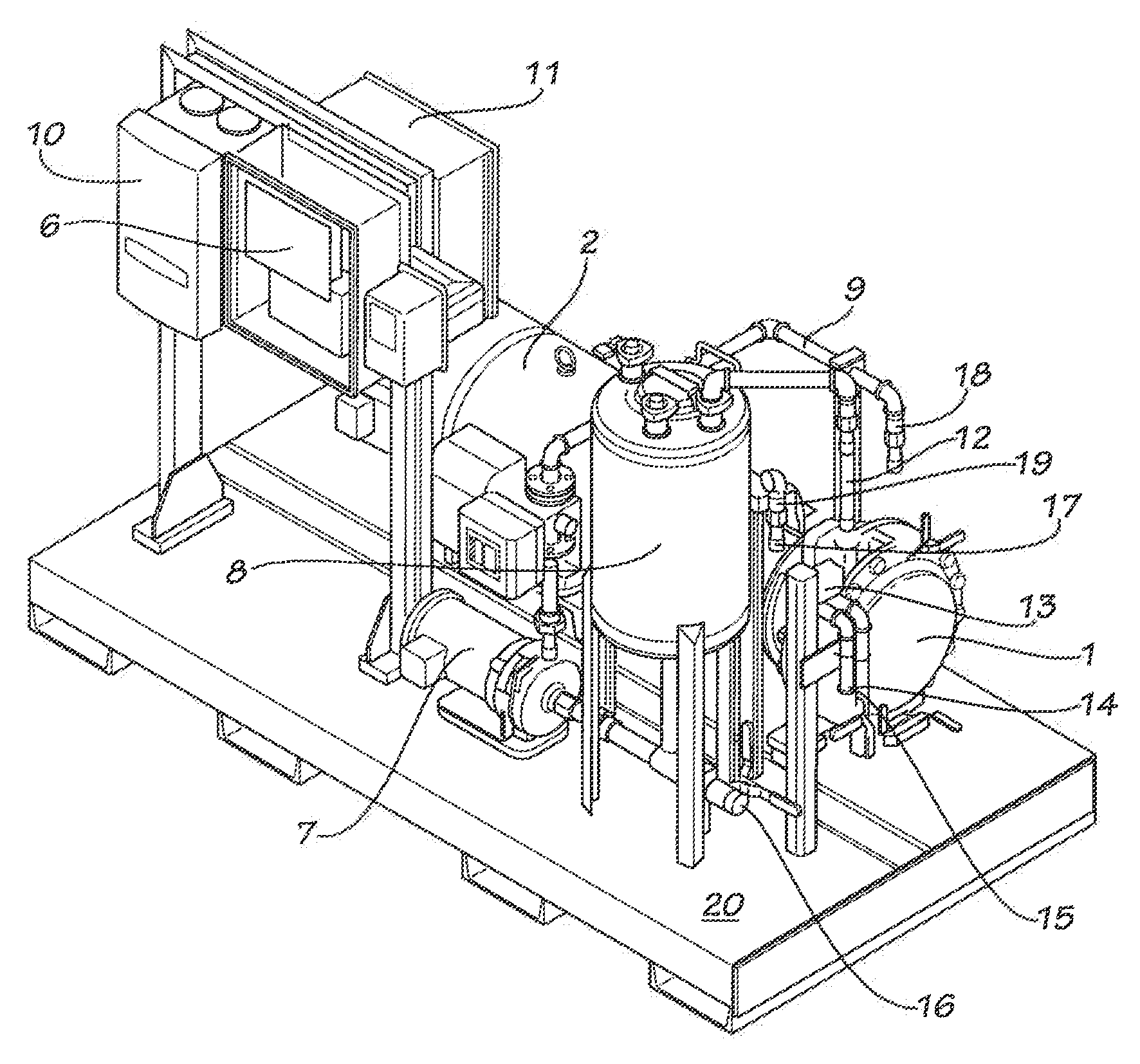 Apparatus for heating fluids