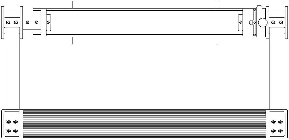 Backstroke starting device and assembly