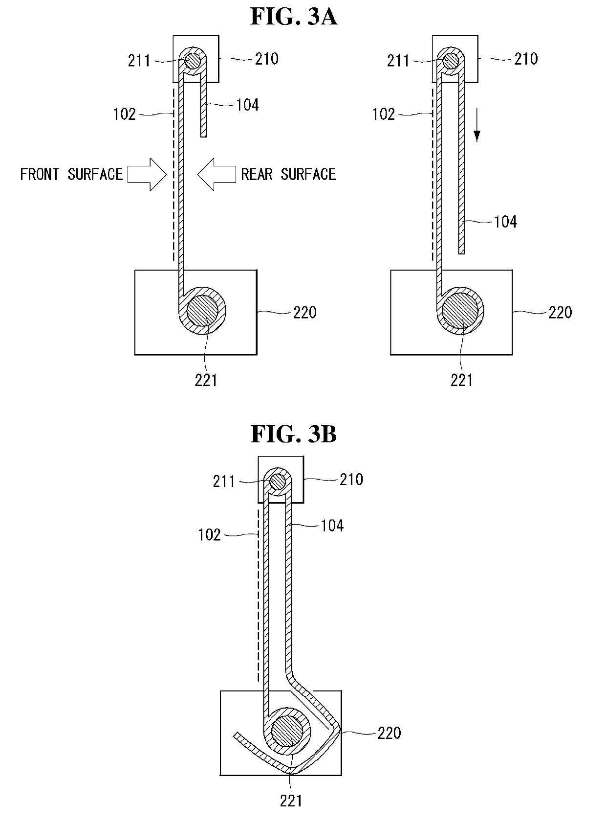 Rollable display and driving method thereof