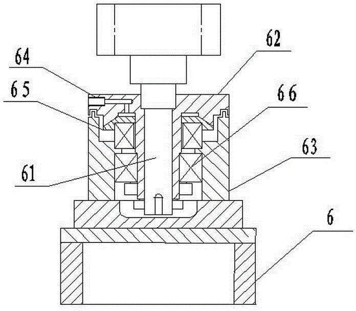 Automatic benchmarking device of hose filling end-capping machine