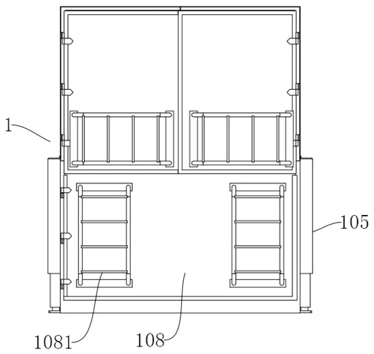 A container-type moored fire fighting and rescue equipment and method