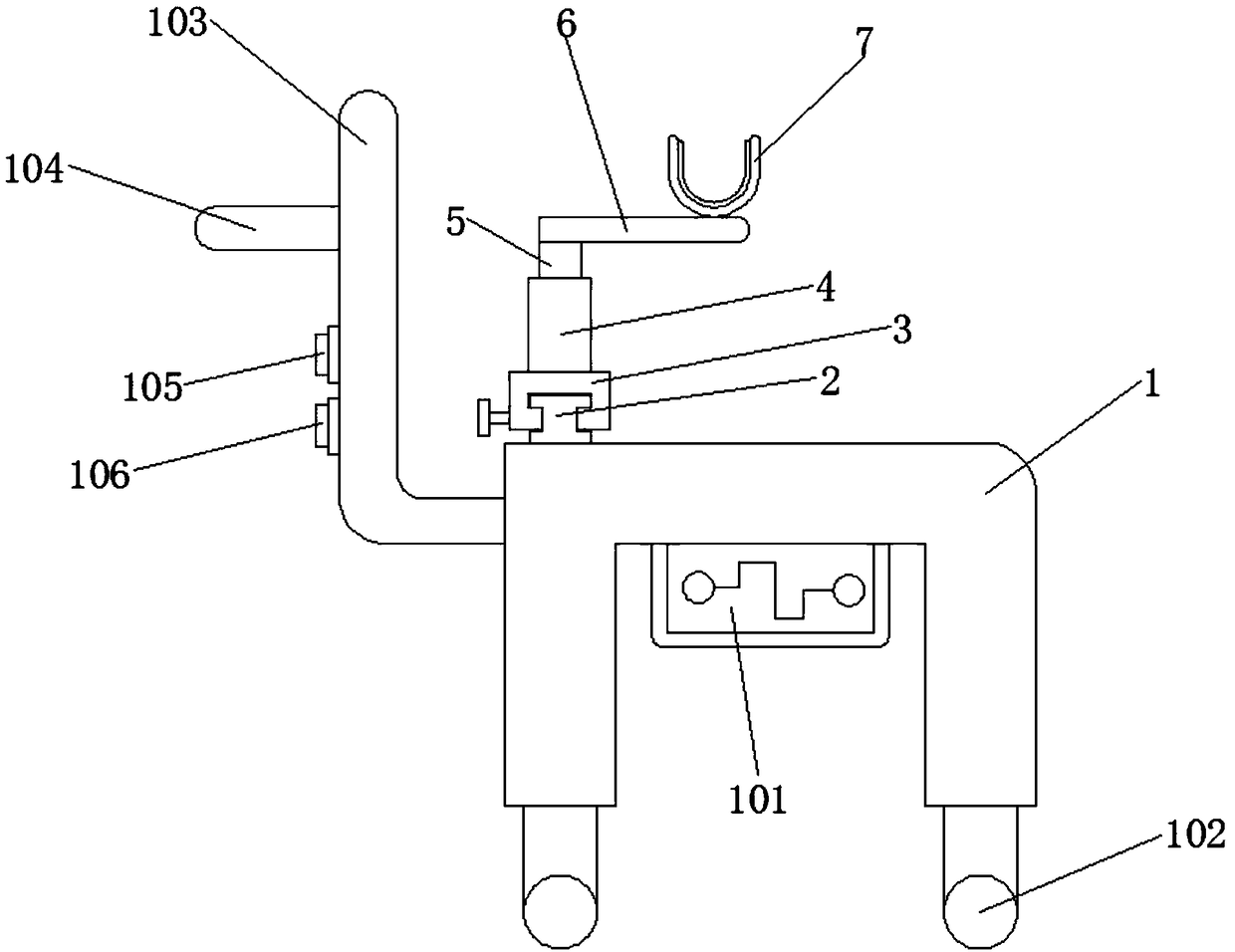 Multifunctional transfer chair for emergency department