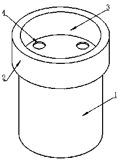 Special large-power submersible sewage pump filter structure