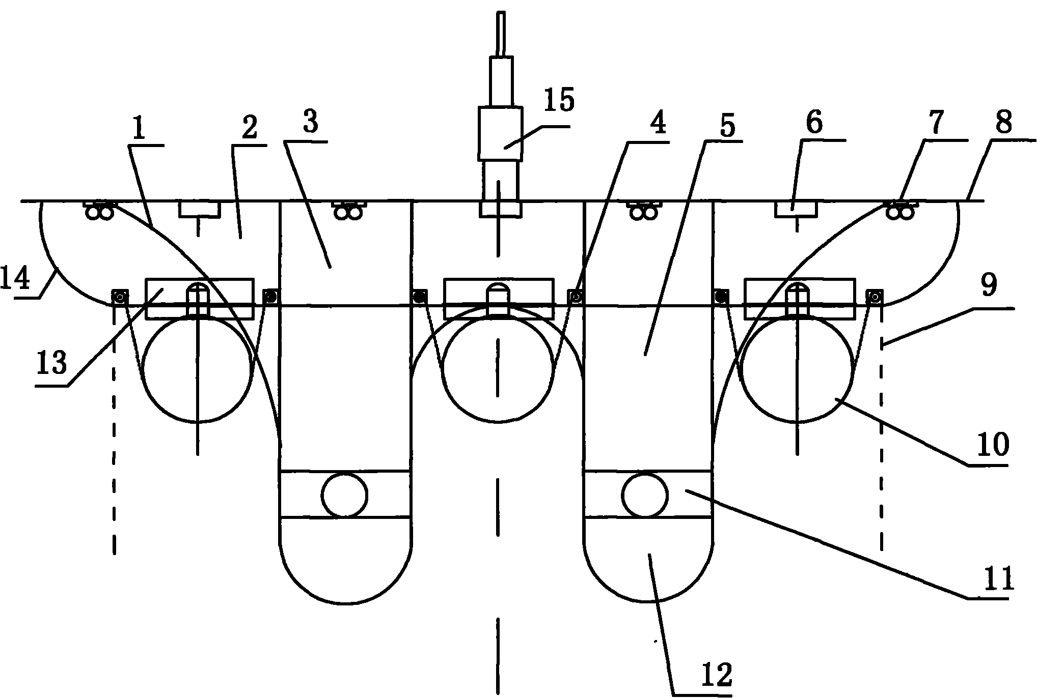 Multipurpose anti-attack submarine depot boat