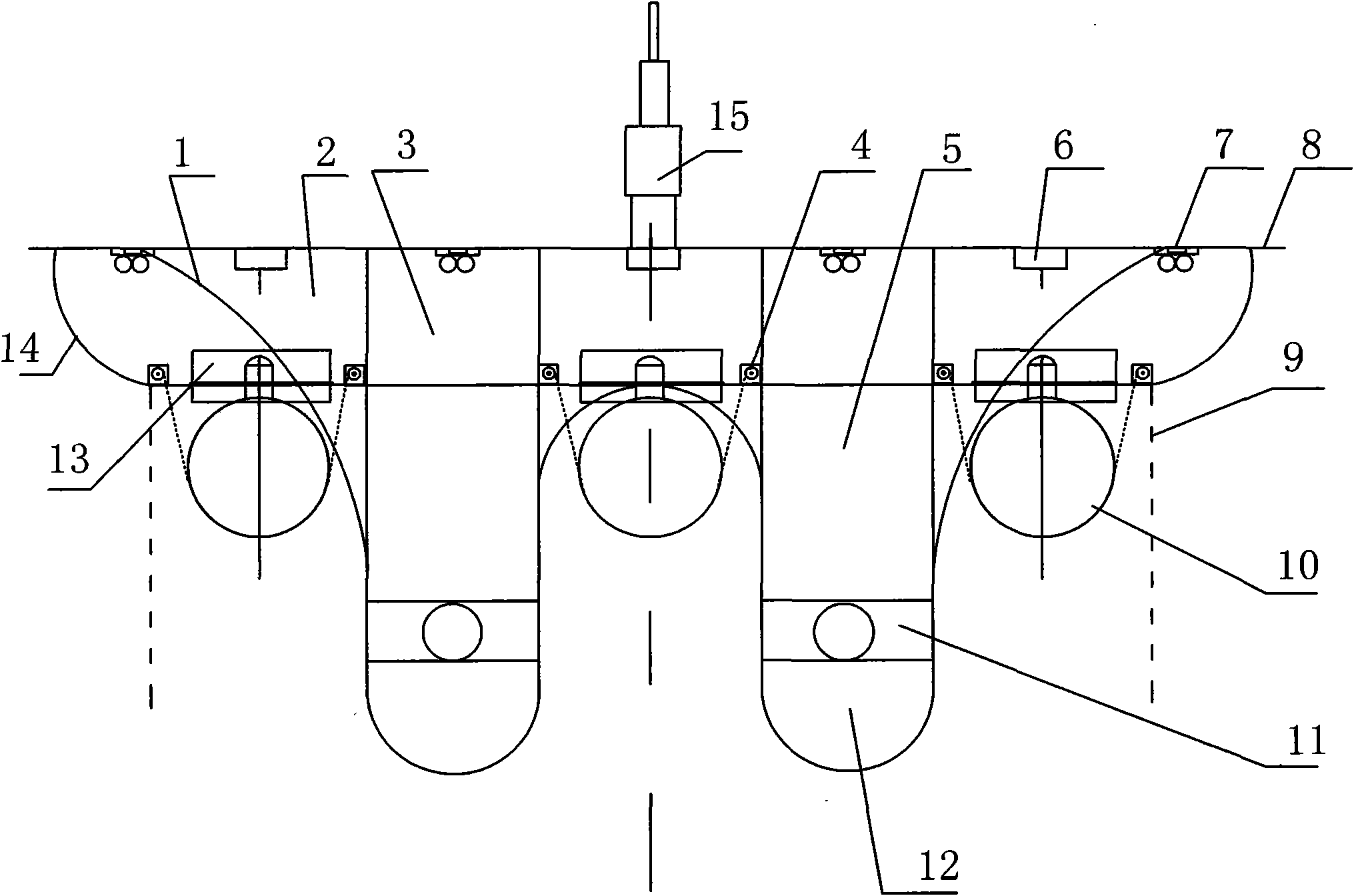 Multipurpose anti-attack submarine depot boat