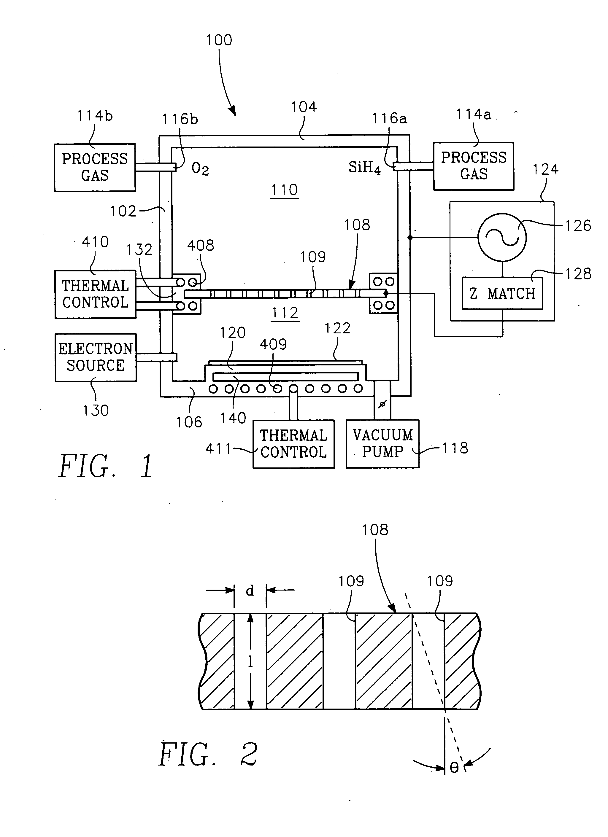 Chemical vapor deposition plasma reactor having an ion shower grid