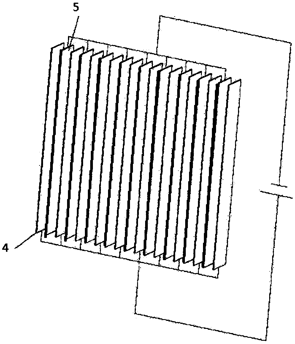 Electric purifying structure and air purifying device including same