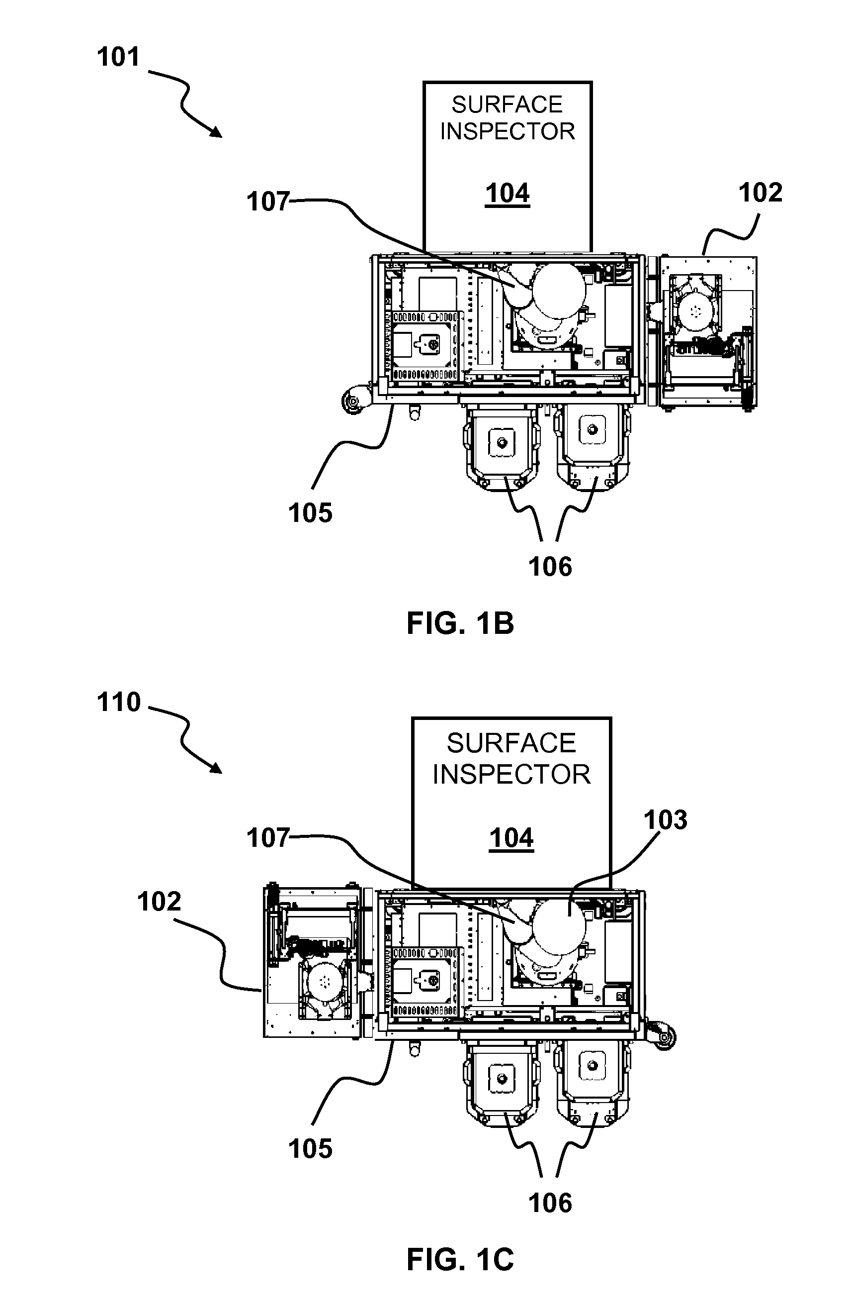 Front face and edge inspection