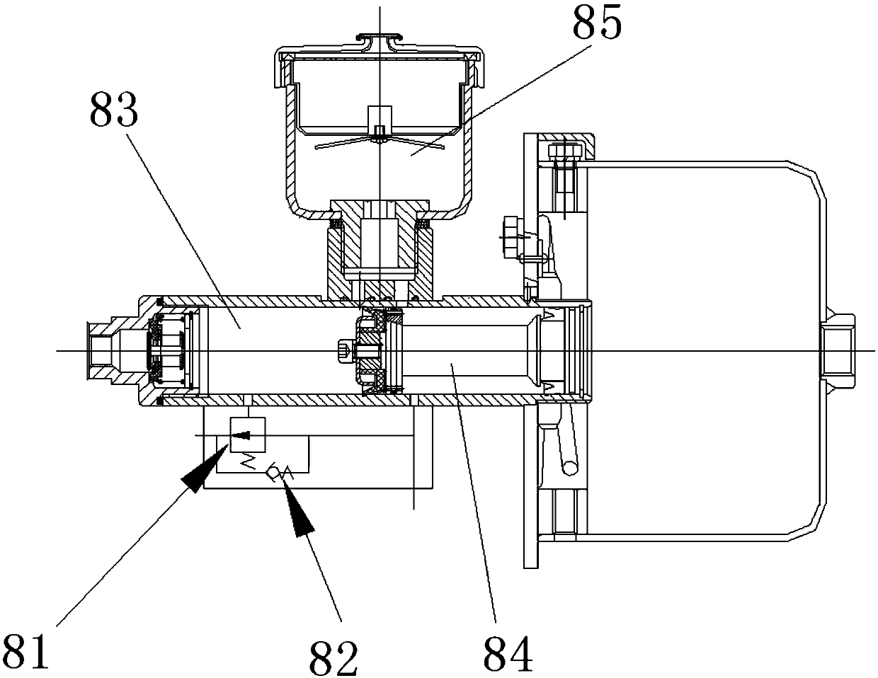 vehicle hydraulic brake system