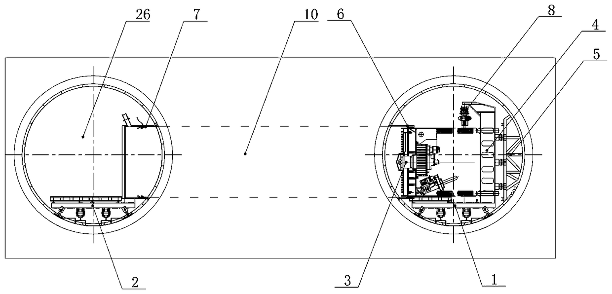 Tunnel Tunneling Machine for Tunnel Communication Channel and Its Tunneling Method for Communication Channel