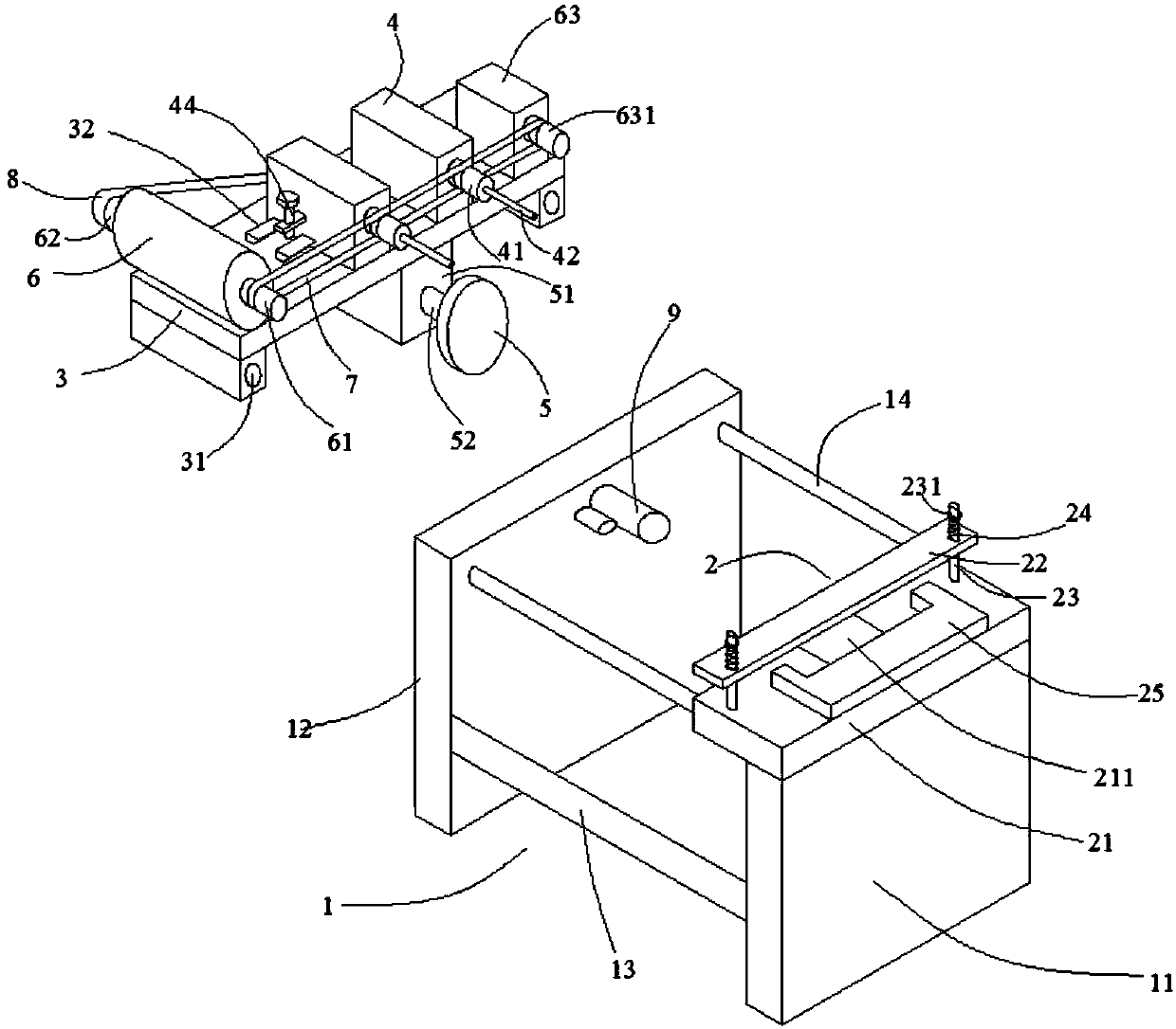 Device for manufacturing wooden clothes hanger