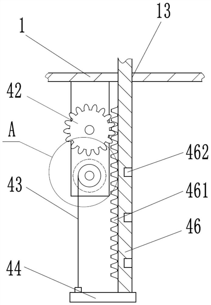 Auxiliary teaching equipment for moral education in colleges and universities