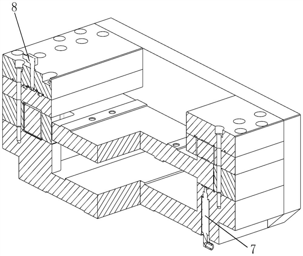 Hydrostatic pressure guide rail system with actively controllable oil film thickness