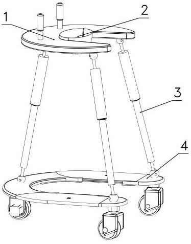 Balance control training robot