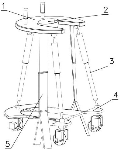 Balance control training robot