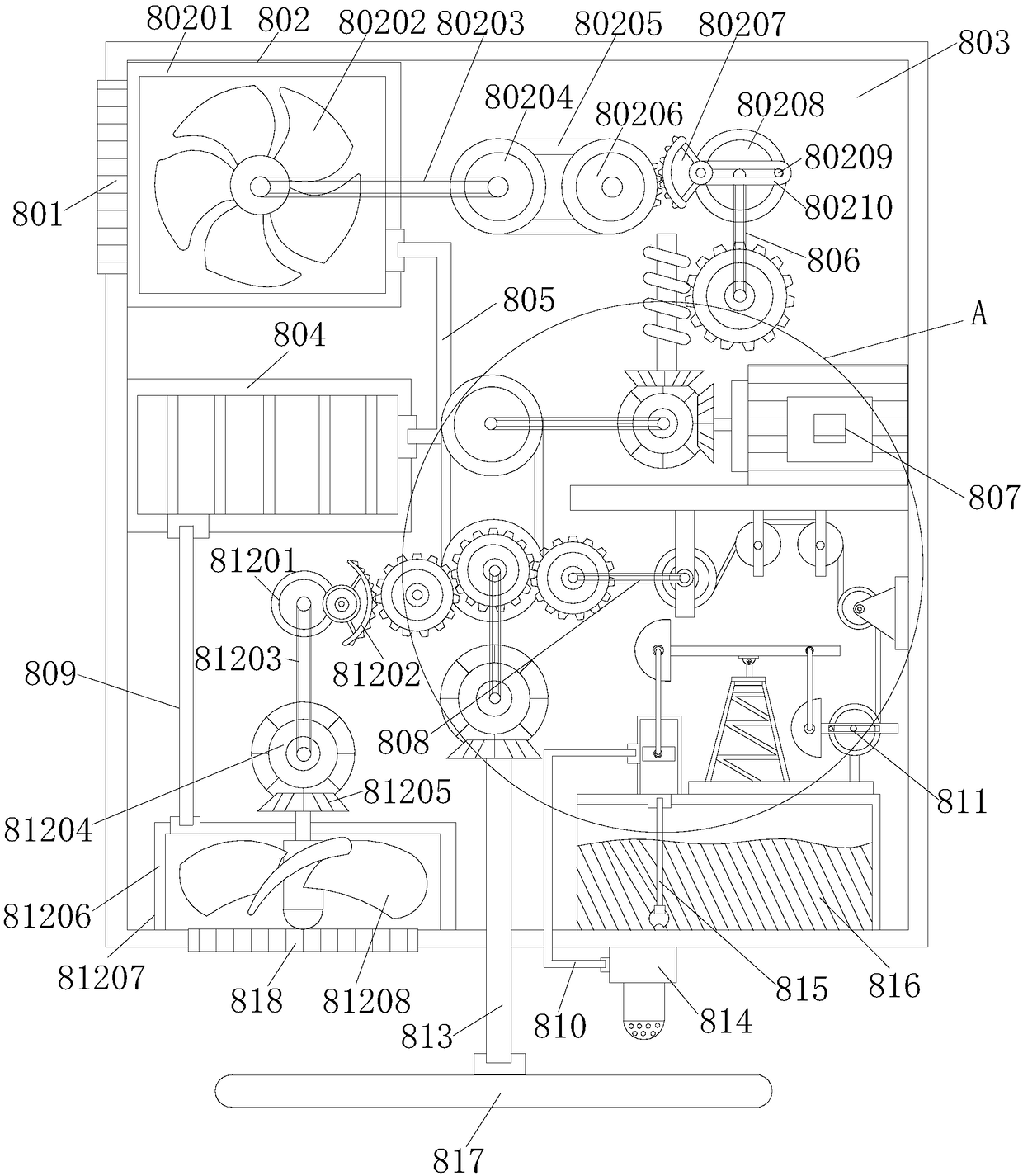 Machining equipment for parts of automobile air conditioner refrigeration system