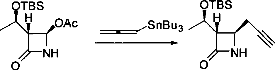 Method for preparing 4-propargyl nitrogen heterocyclic butyl-2-one and 4-allenyl nitrogen heterocyclic butyl-2-one