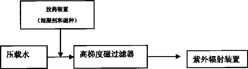 Combined treatment method for ship ballast water