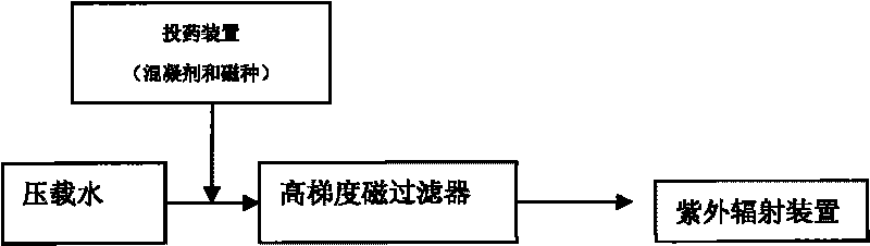 Combined treatment method for ship ballast water