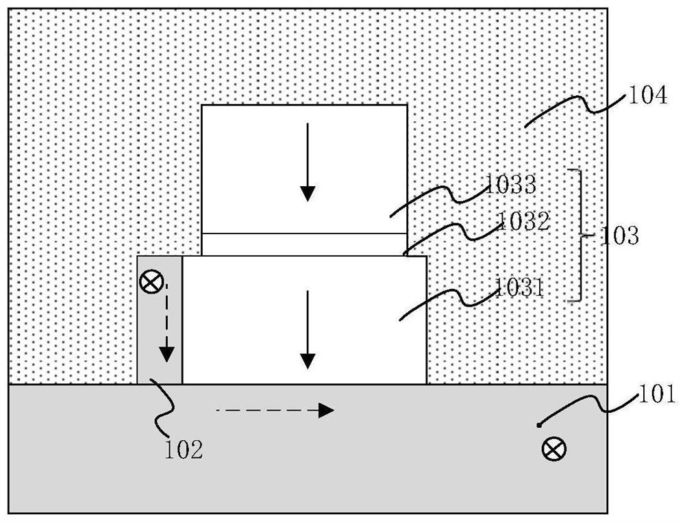 Spin orbit moment-based memory cell and manufacturing method thereof