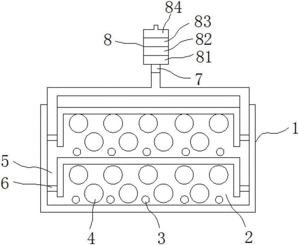 Coarse zinc smelting furnace