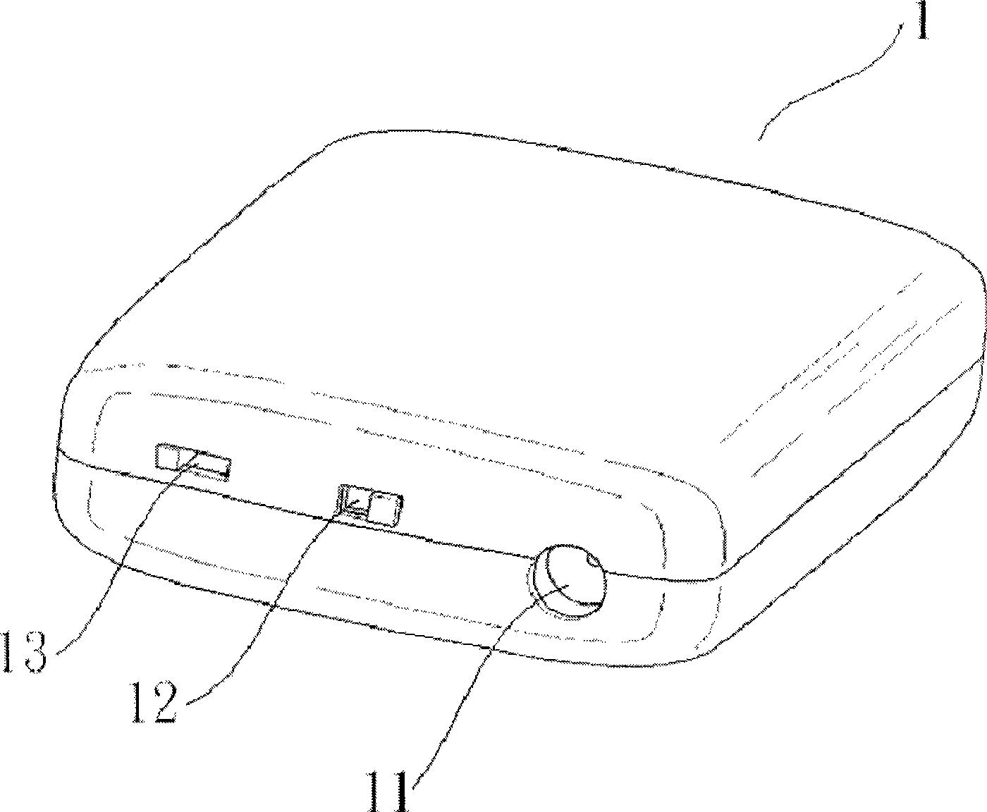 Portable warm wave moxibustion energy producer and method for producing the same