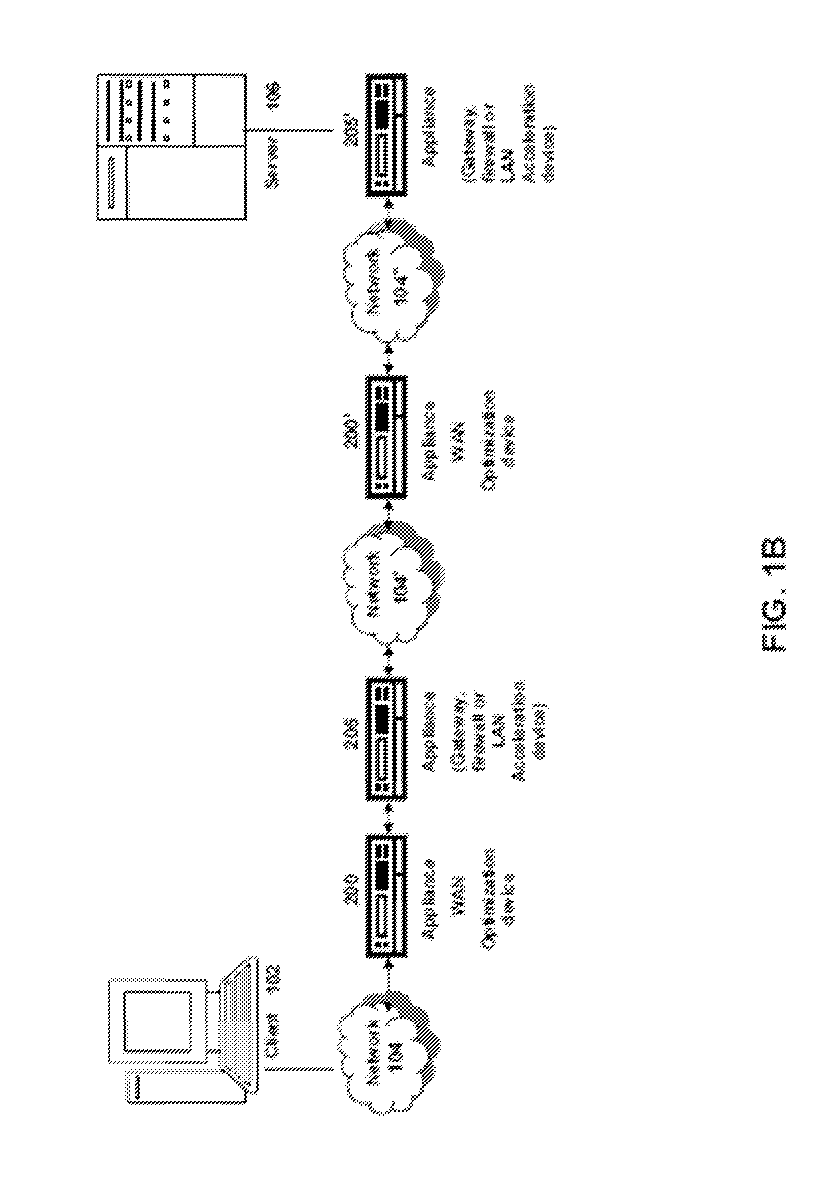 Prioritizing classes of network traffic to provide a predetermined quality of service