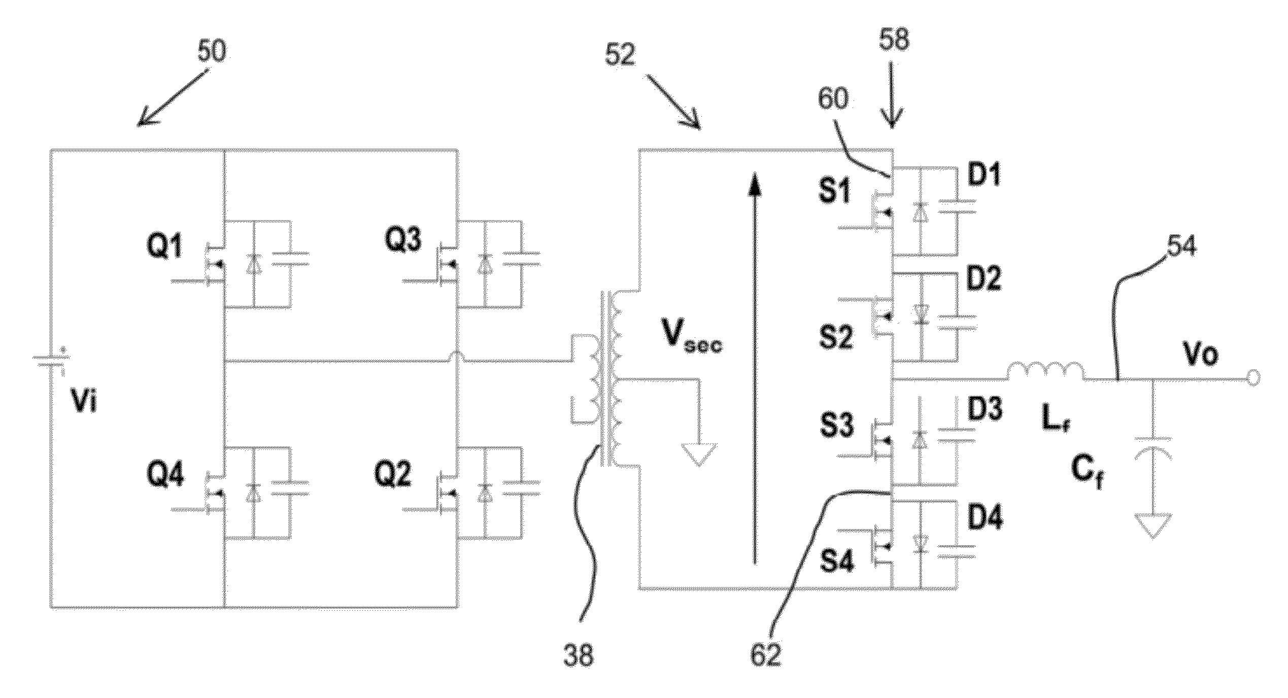 Zero-voltage-switching scheme for high-frequency converter