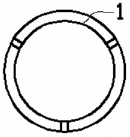 Easily oriented manual nail knocking device