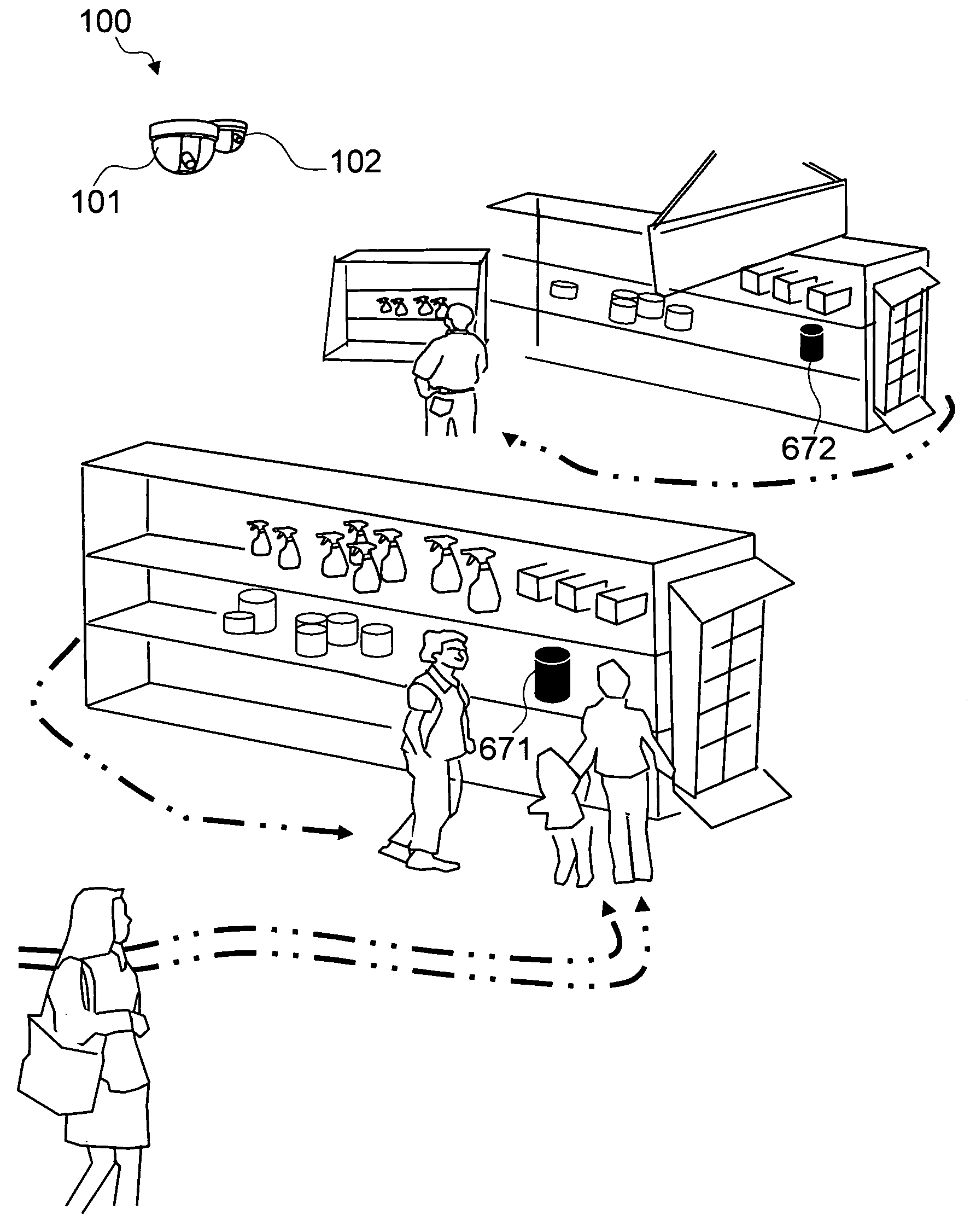 Method and system for measuring packaging effectiveness using video-based analysis of in-store shopper response