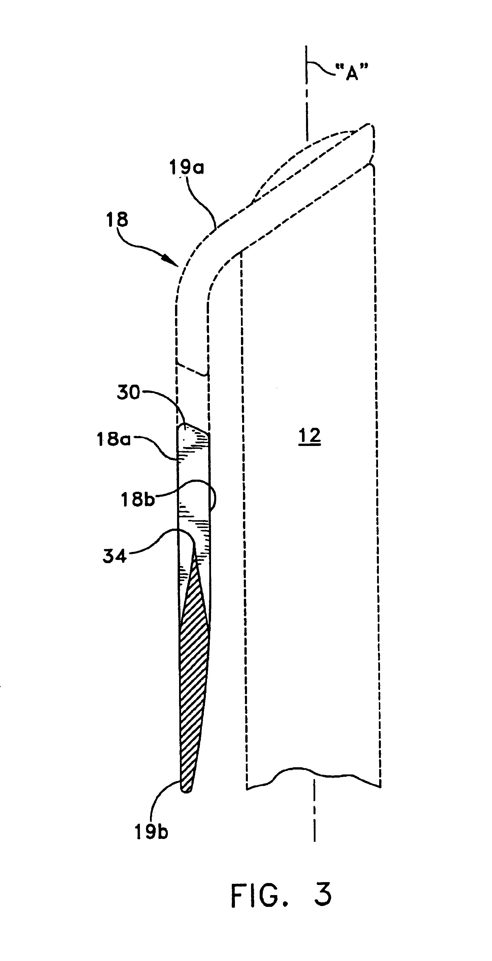 Combined writing instrument clip and letter opener and writing instrument including the same