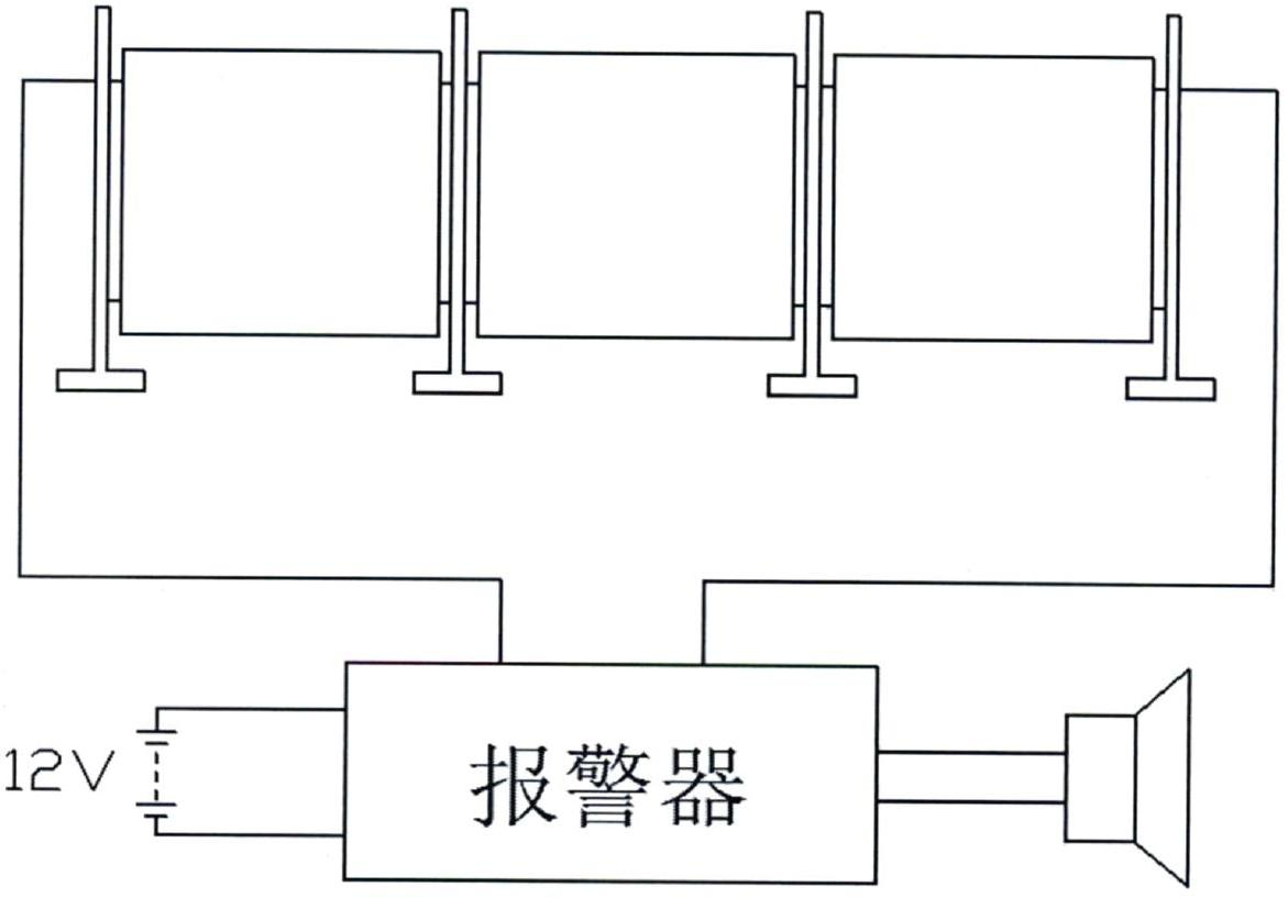 Safety fence for power maintenance site