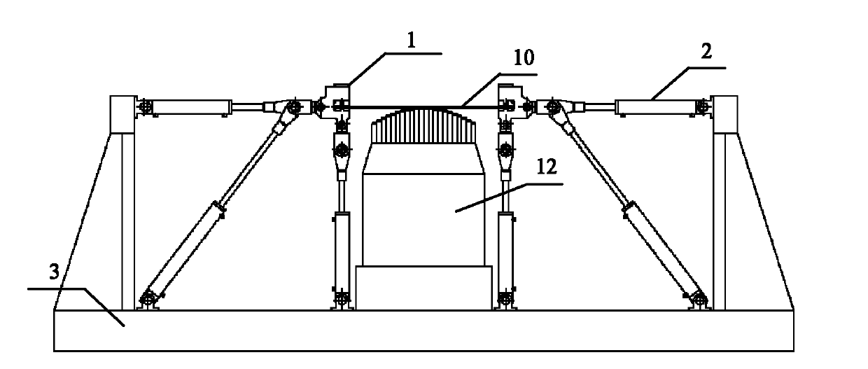 Multiclamp type stretch forming machine