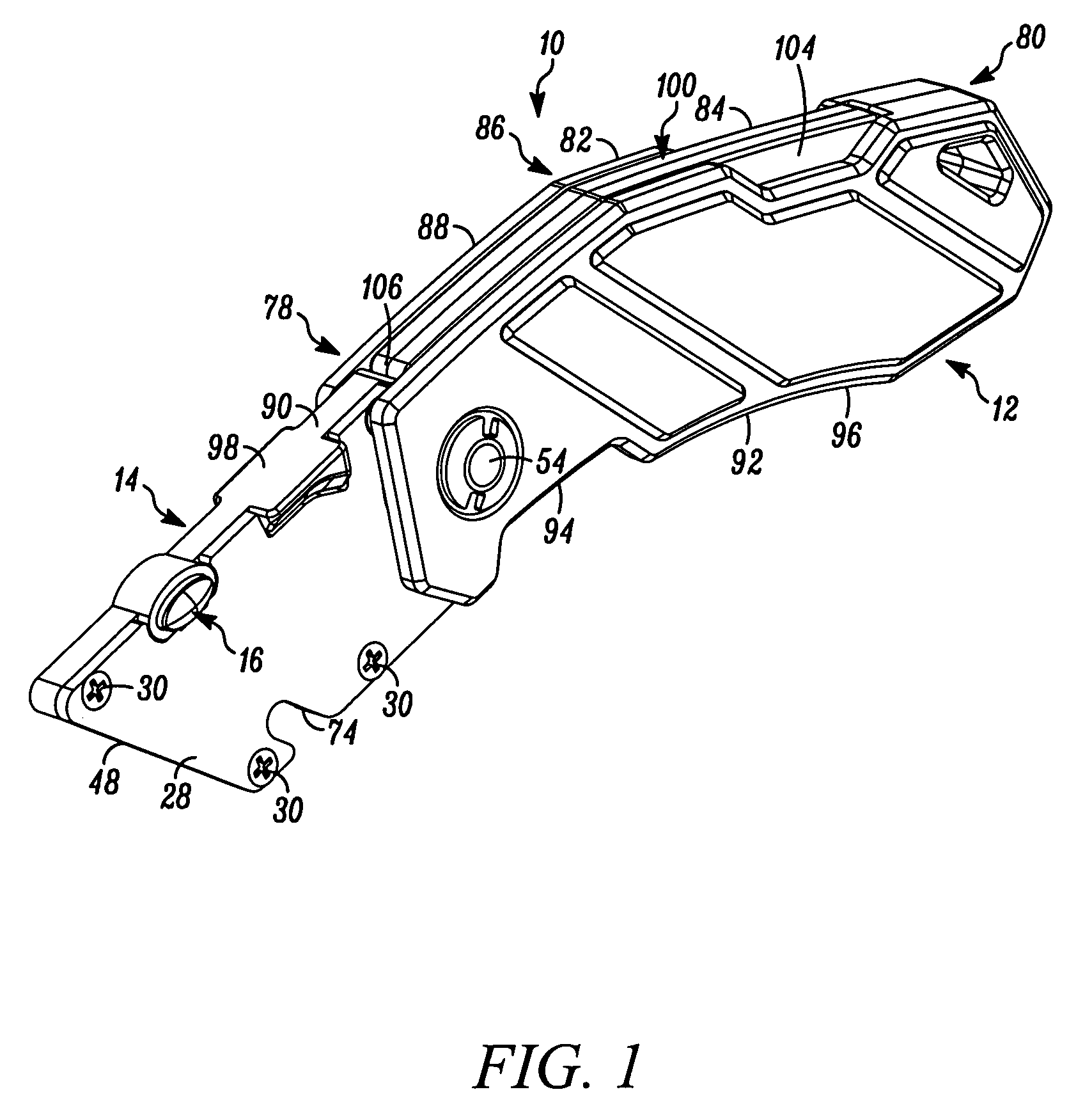 Folding utility knife and related method