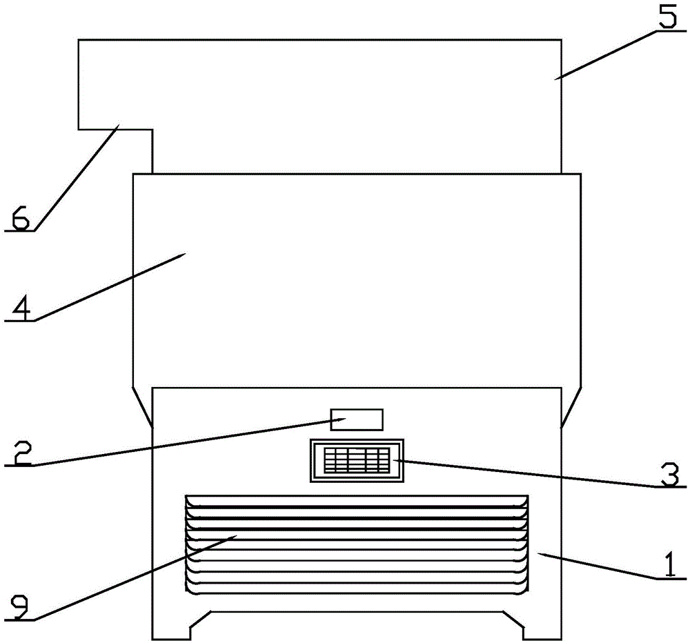 Self-refrigerating type cooling device for printing and dyeing work of textile industry