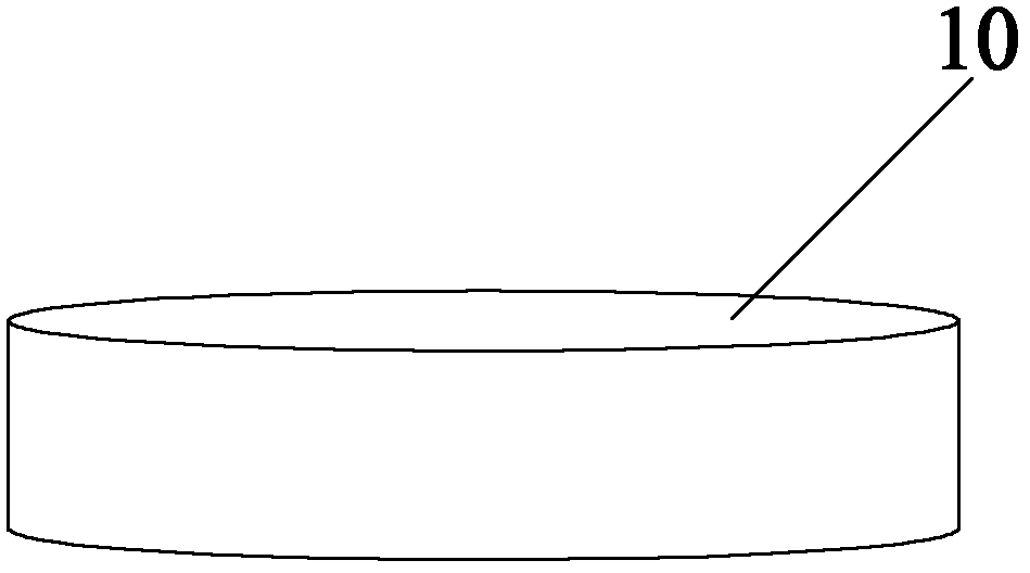 Heat treatment method for target material